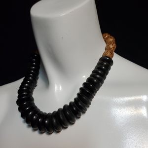 HP! Graziano Black & Brown Necklace